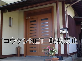 茨城県Ｉ様 玄関ドア施工例