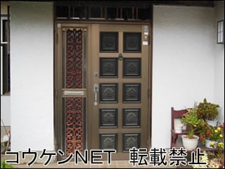 千葉県市川市Ｔ様 リシェント 玄関ドア D2型 親子 施工例