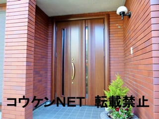 千葉県市川市Ｙ様 リシェント 玄関ドア 500型 親子 施工例