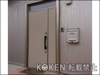 岐阜県瑞浪市Ａ様 リシェント 玄関ドア3 17N型 親子 施工例