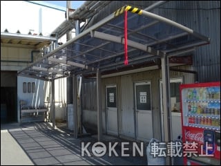 福岡県Ｔ様 サイクルポート施工例
