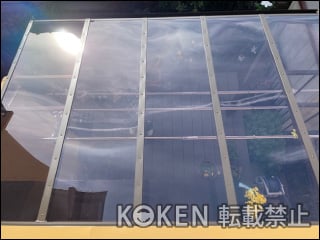 神奈川県Ｓ様 テラス屋根施工例